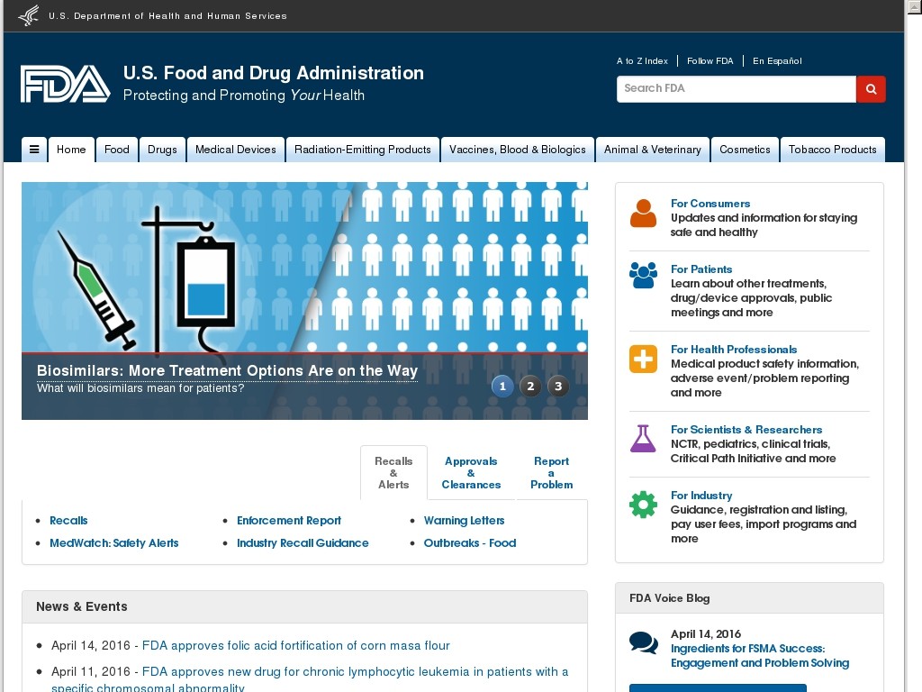 Food & Drug Administration