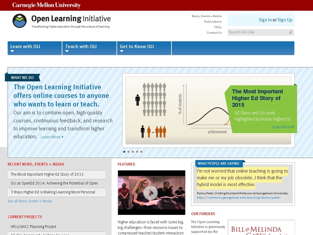 Carnegie Mellon -Open Learning