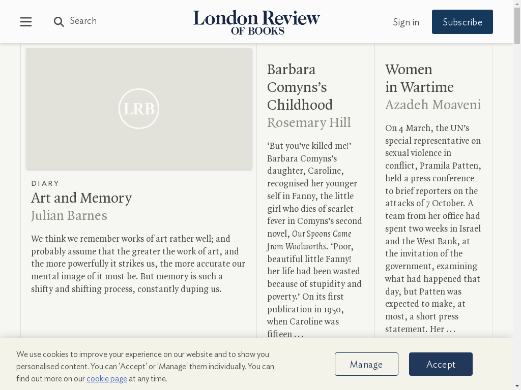 London Review of Books