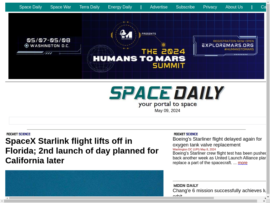 Space Daily