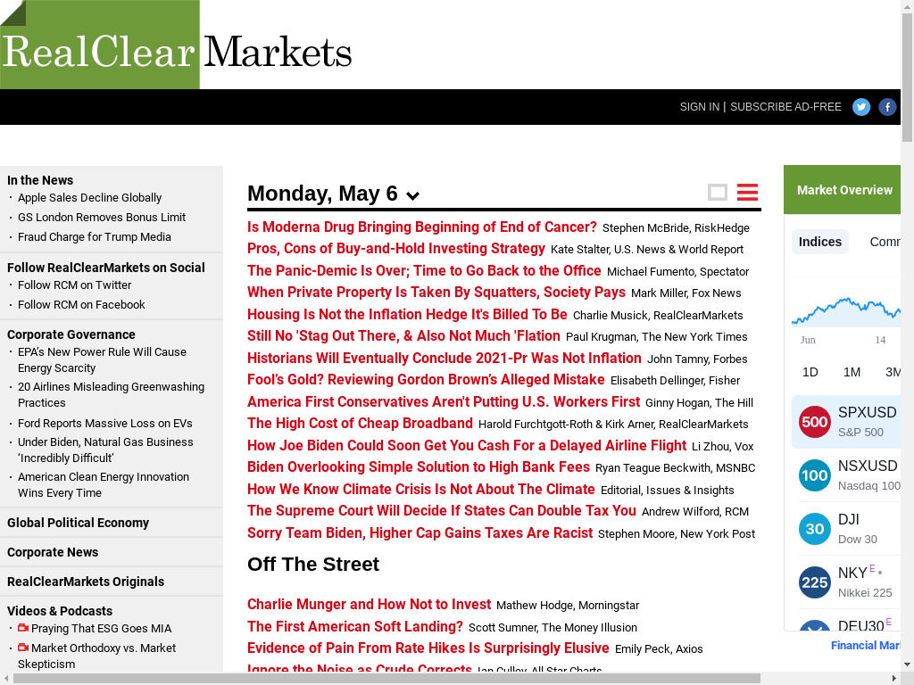 Real Clear Markets