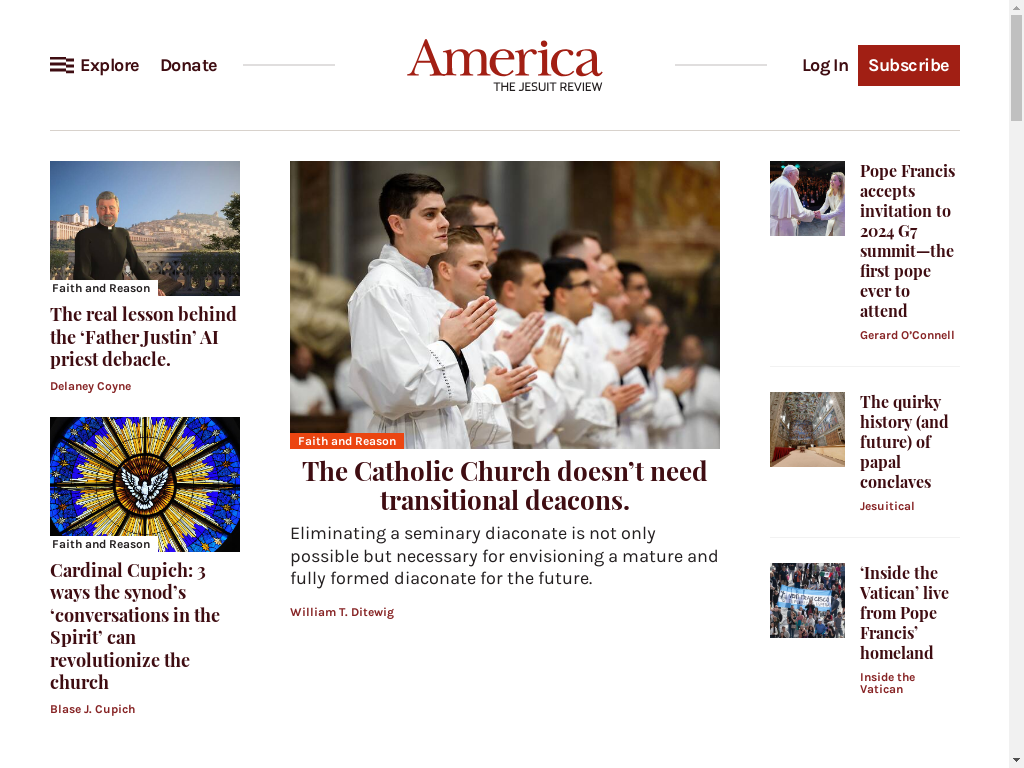 America Magazine (Catholic)