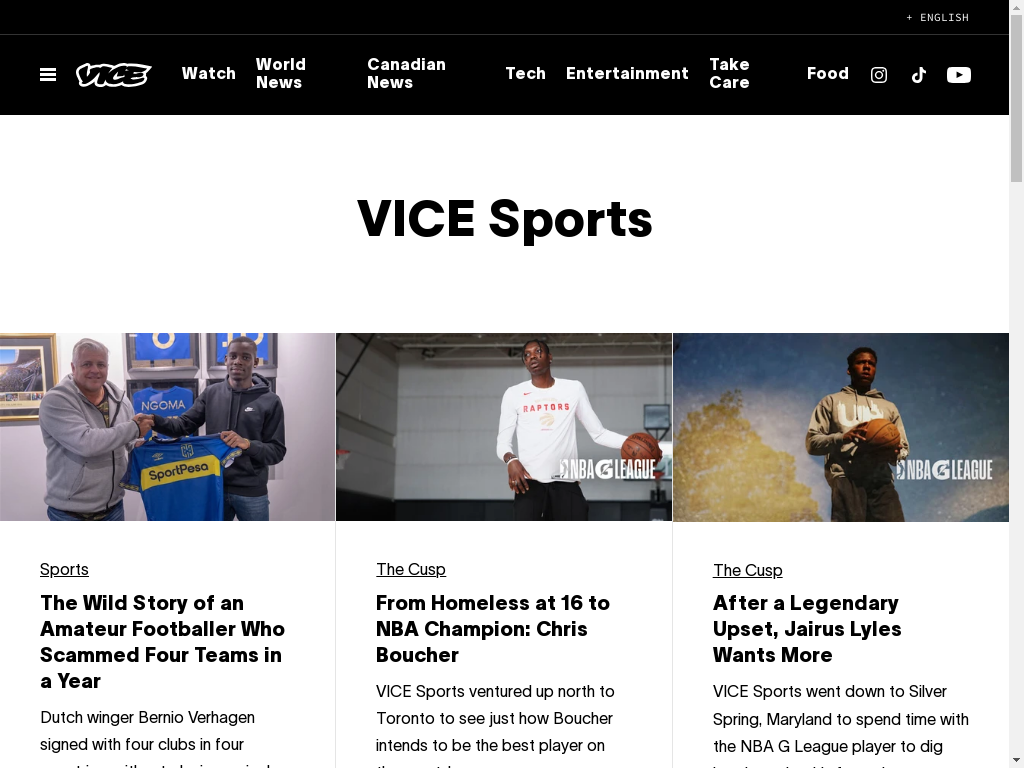 Vice Sports
