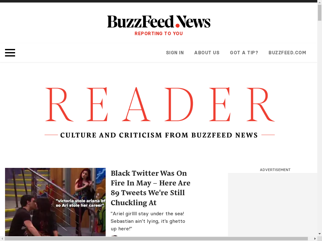 Buzzfeed Reader