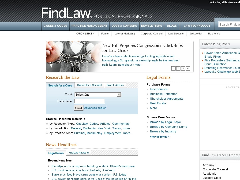 Find Law for Legal Professionals