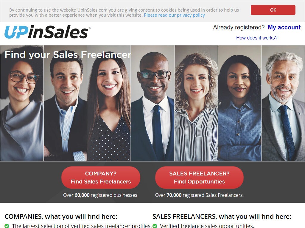 Up In Sales - Finding Sales Reps