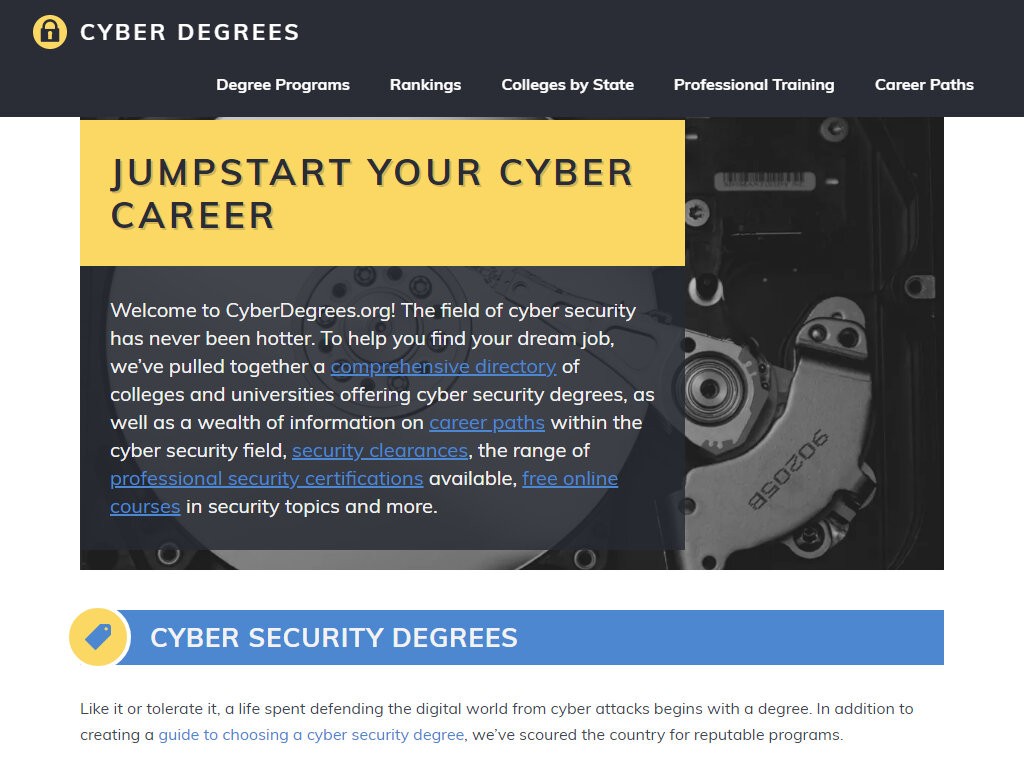 Cyber Degrees