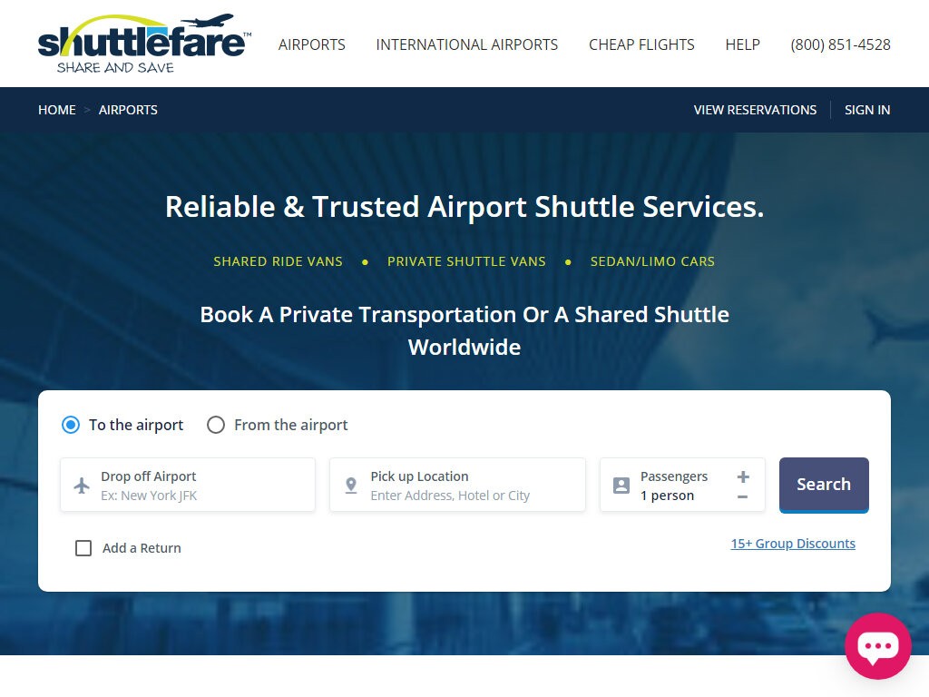 Shuttlefare Airport Taxi Sharing