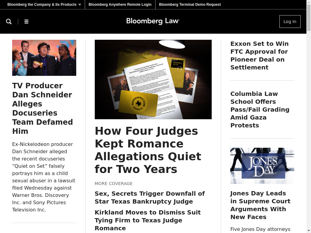 Bloomberg Law News