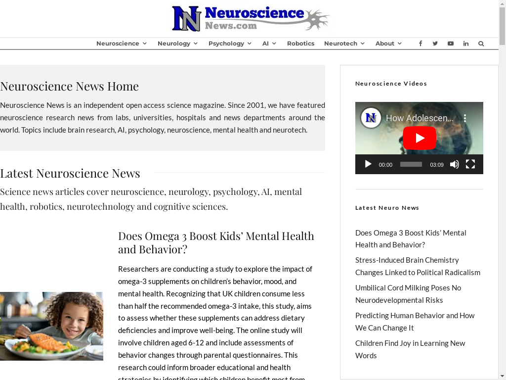Neuroscience News
